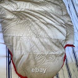 Vintage REI Backpacker Sleeping Bag Goose Down Mummy 27x 76 NO FLAWS 4.2 Lbs