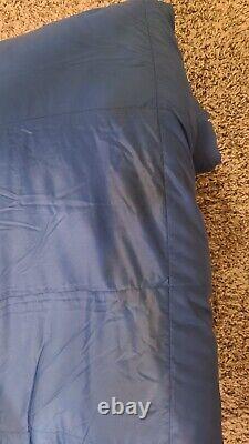 Vintage REI Recreational Sleeping Bag. Goose Down Fill /Blue 80x30