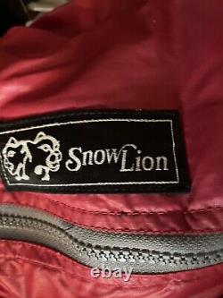 Vintage Snow Lion Down Sleeping Bag Mummy Style USA Berkeley CA