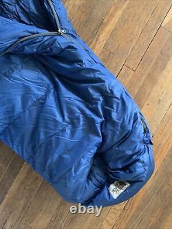 Vintage The North Face Brown Label 3oz Gray Goose Down Mummy Sleeping Bag
