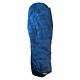 Vintage The North Face Goose Down Mummy Sleeping Bag Blue 89x30 26oz Brown Label