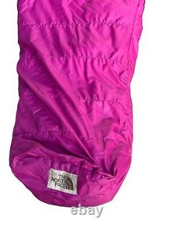 Vintage The North Face Magenta Goose Down Sleeping Bag