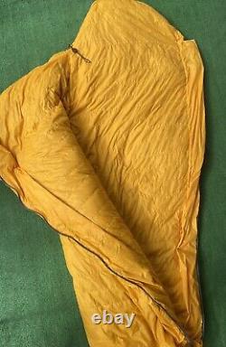 Vintage The North Face USA Made Goose Down Sleeping Bag Warm RARE Color -30 Bag