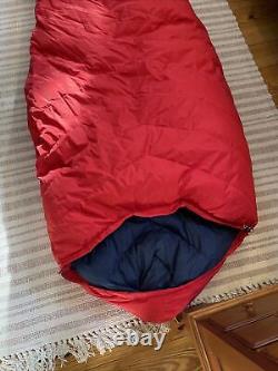 Vintage Trailwise Berkeley Chevron 5L Gore-Tex Sleeping Bag Goose Down Fill EUC