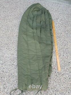 Vintage US Military Down, Extreme Cold Weather, Type II Mummy Style Sleeping Bag