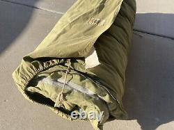 Vintage Woods Arctic 3 Star Sleeping Bag 90x90x Down Filled with bag/ Wool Liner