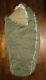 Vtg 1951 Us Casualties Military Sleeping Bag Usa Army Goose Down With Coyote Fur