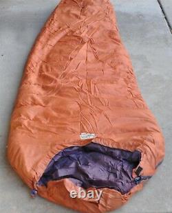Vtg Alpine Designs USA Made High Loft Series Goose Down Sleeping bag Nice