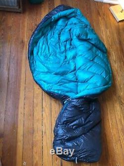 WOMENS Magma DOWN REI Teal / Blue 17 Degree Reg. Length Gently Used Sleeping Bag