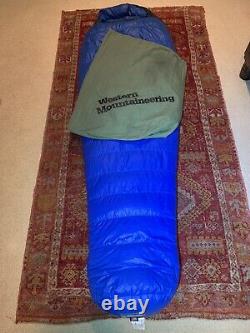 Western Mountaineering 5 degree Antelope Down Sleeping Bag, 6 6, Right Zipper