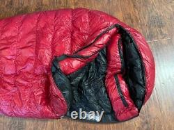 Western Mountaineering Alpinlite Sleeping bag 850+ Down 20F 6'6 Long $600