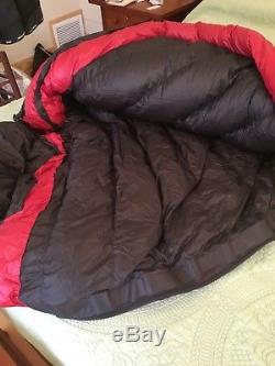 Western Mountaineering Alpinlite sleeping bag 20 Degree down 72