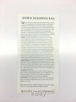 Western Mountaineering Antelope Gore DryLoft Down Sleeping Bag