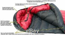 Western Mountaineering Apache MF Long Sleeping Bag 850 Fill Goose Down Rated 15F