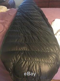 Western Mountaineering Badger MF 15 degree mummy sleeping bag. Used 8 nights