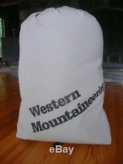 Western Mountaineering Dakota/Lynx -5 down sleeping bag Goretex Excellent Cond