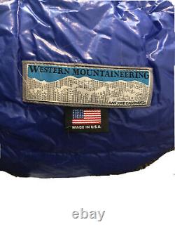 Western Mountaineering Down Sleeping Bag Ultralight Long Lightly Used