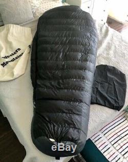 Western Mountaineering Kodiak MF Sleeping Bag 0 Degree Down 6ft/6 left zip