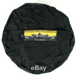 Western Mountaineering Kodiak MF Sleeping Bag 0 Degree Down 6ft/RZ /49265/