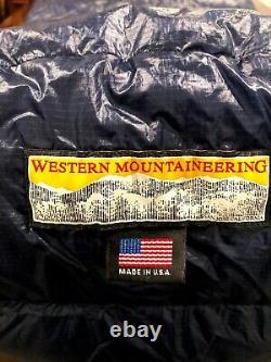 Western Mountaineering MegaLite Down Sleeping Bag 30 F 6ft Left Zipper