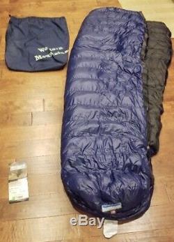 Western Mountaineering Ponderosa MF Sleeping Bag Goose Down 6ft 6in