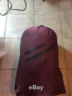 Western Mountaineering Puma -25F 6'6 Down Sleeping Bag withGore Dry-Loft