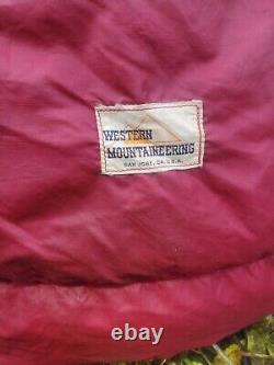 Western Mountaineering Sleeping Bag Regular 87x27 5 Degree