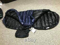 Western Mountaineering TerraLite 25 Degree Goose Down Sleeping Bag New with Tags