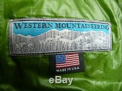 Western Mountaineering Versalite Sleeping Bag 10 Degree Down 6'-6 Length 2#2oz