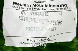 Western Mountaineering Versalite Sleeping Bag 10 Degree Down 6ft/RZ /48737/