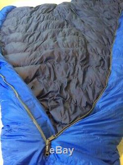 Western Mountaineering Versalite Sleeping Bag 10 Degree Down Blue 6 Ft Left USA