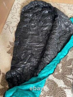 Western Mountaineering Winter Mummy Type Sleeping Bag Cyan Color 760g