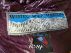 Western Mountainering sleeping bag