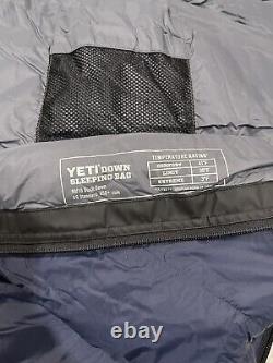 Yeti 41°F Down Sleeping Bag 650+ Fill Navy / Charcoal Regular