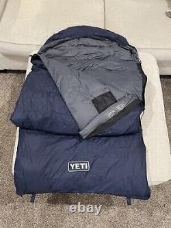 Yeti 41°F Down Sleeping Bag 650+ Fill Navy / Charcoal Regular