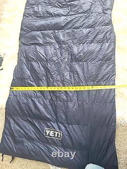 Yeti 41°F Down Sleeping Bag 650+ Fill Power Navy / Charcoal Regular