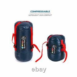 ZOOOBELIVES Ultralight Backpacking 32-50F Down Sleeping Bag 27oz