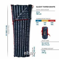 ZOOOBELIVES Ultralight Backpacking 32-50F Down Sleeping Bag 27oz