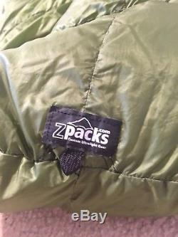 ZPacks 30 degree sleeping bag zippable ultralight down quilt