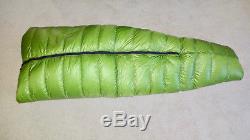 Zpacks 10 Degree F 900-fill Down Medium Length Ultralight Sleeping Bag Green