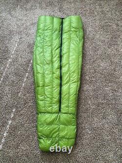 Zpacks 30 Degree Mummy 3/4 Zip Sleeping Bag Medium Green